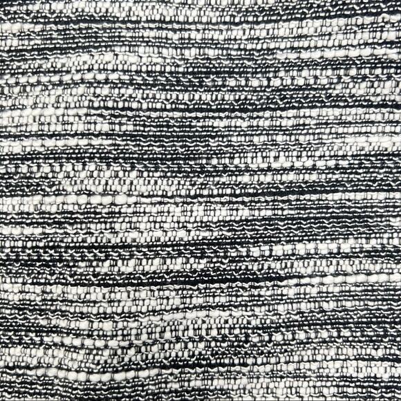 Loft black and white tweed A-line skirt size 8 B167 - Picture 2 of 5